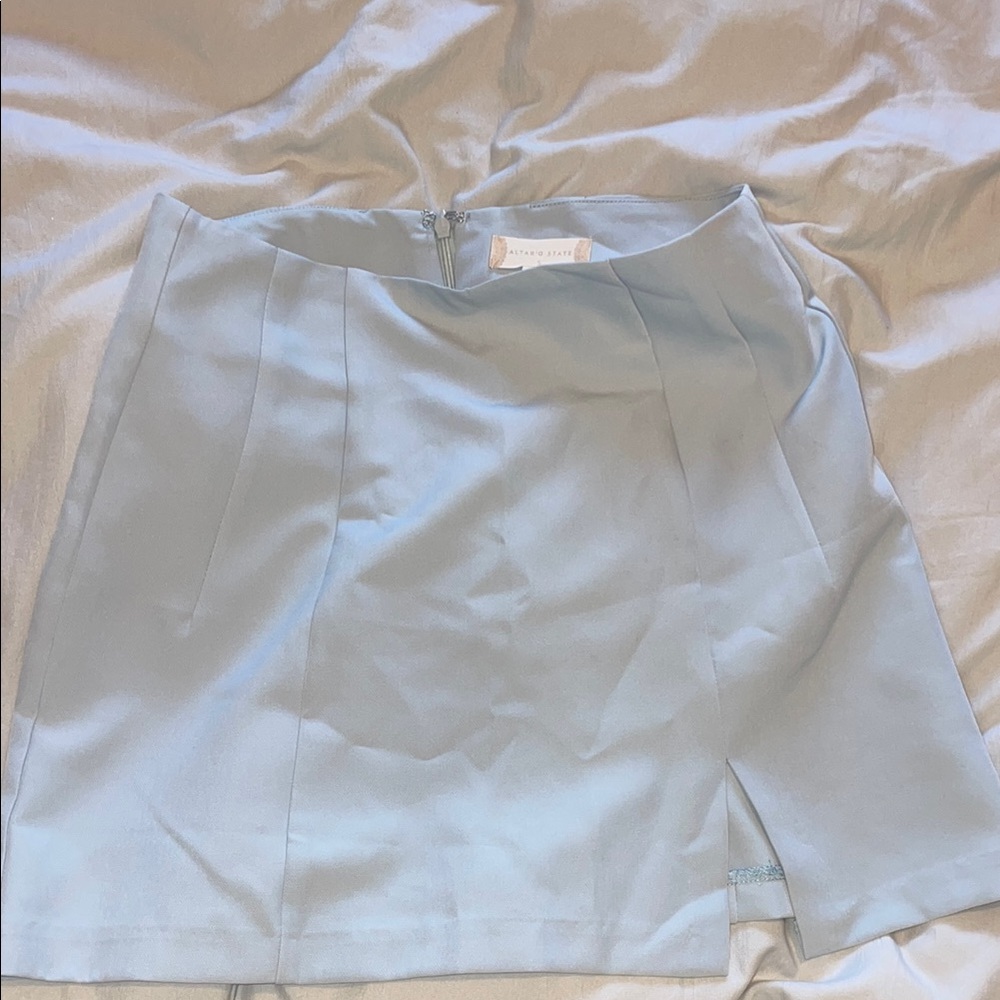 Cute Blue mini Skirt